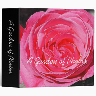 Pink Climbing Roses Binder