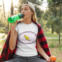 Pink Cloud Lightning T-Shirt