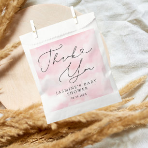 Pink Cloud Nine Baby Shower  Favour Bag