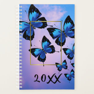 Pink Clouds and Butterflies Planner