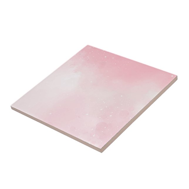 Pink Clouds Tile (Side)