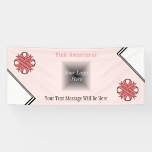 Pink Clover Ribbon by Kenneth Yoncich Banner