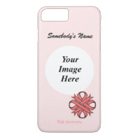 Pink Clover Ribbon Template by Kenneth Yoncich
