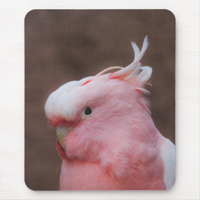 Pink Cockatoo  Mouse Pad (Front)