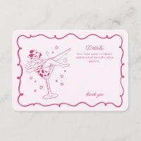 Pink Cocktails and Cowgirls Rodeo Details Insert