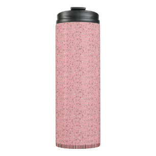 Pink coffee collection thermal tumbler
