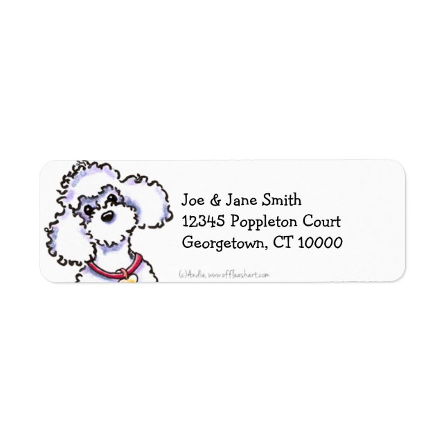 Pink Collar Poodle Clean & Simple (Front)