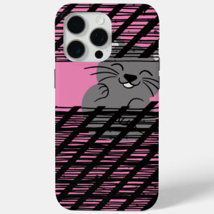 Pink colore iPhone 15 pro max case