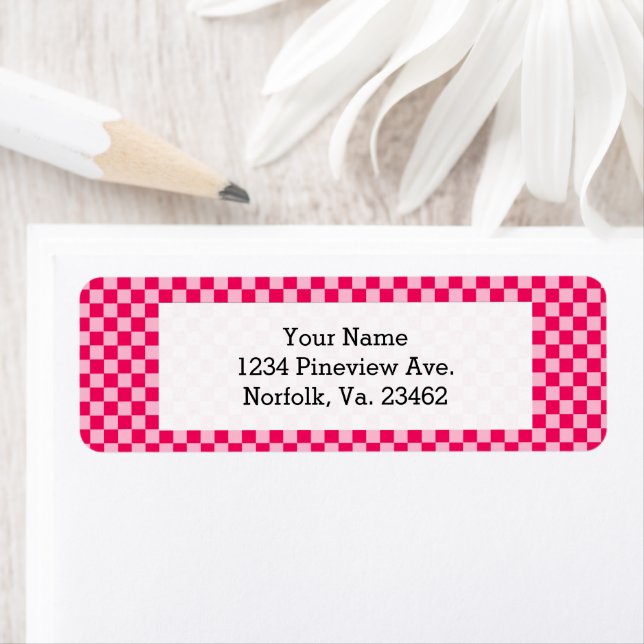 Pink Combination Classic Chequerboard by STaylor (Insitu)