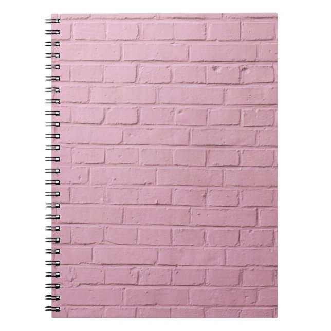 PINK CONCRETE WALL NOTEBOOK (Front)