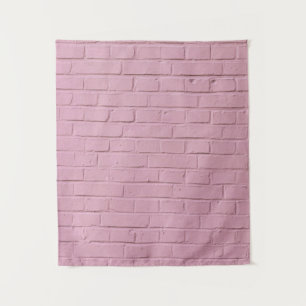 Pink concrete wall tapestry