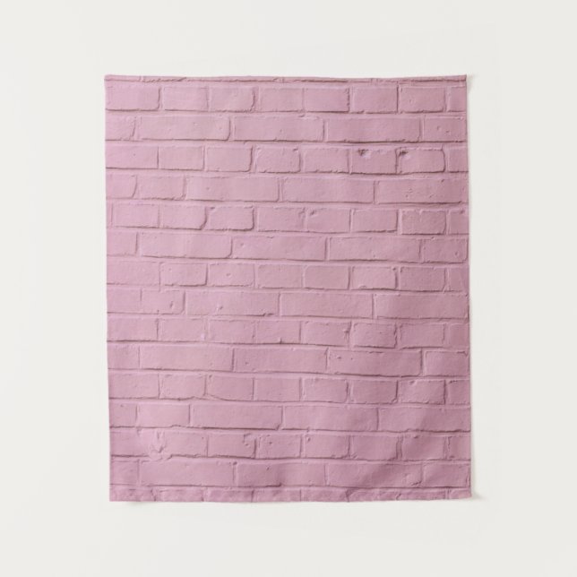 Pink concrete wall tapestry (Front)