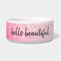 Pink Confetti Glitter Glitz Ombre