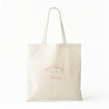 Pink Coquette Aesthetic Pilates Tote Bag