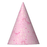 Pink Coquette Bows Pattern Birthday