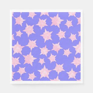 Pink Cosmic Burst Napkin