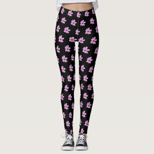Pink Cosmos Leggings