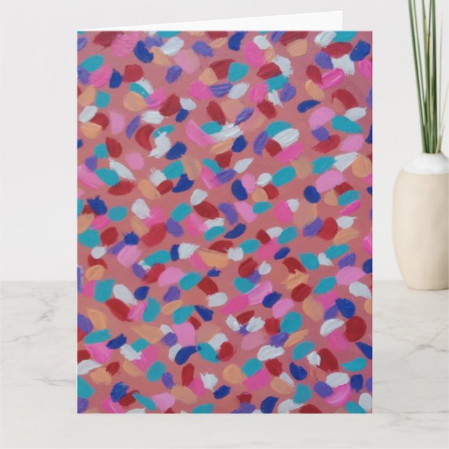 Pink Cotton Candy  Card (Front)