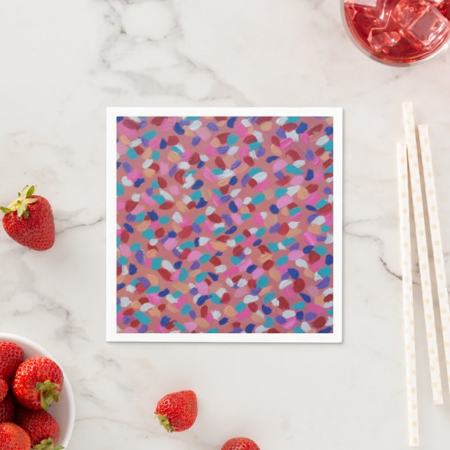 Pink Cotton Candy   Napkin (Insitu)