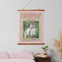 Pink Cowgirl Party | Wanted Poster