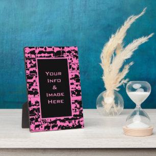 Pink Crackle Frame