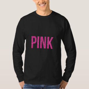 Pink Crayon Halloween Costume Tee Couple Friend Gr