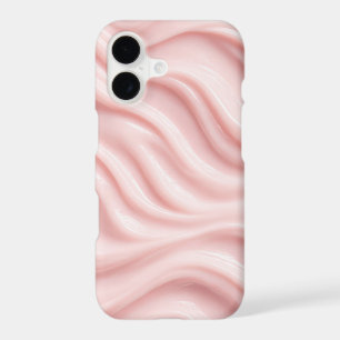 Pink Cream Abstract Design
