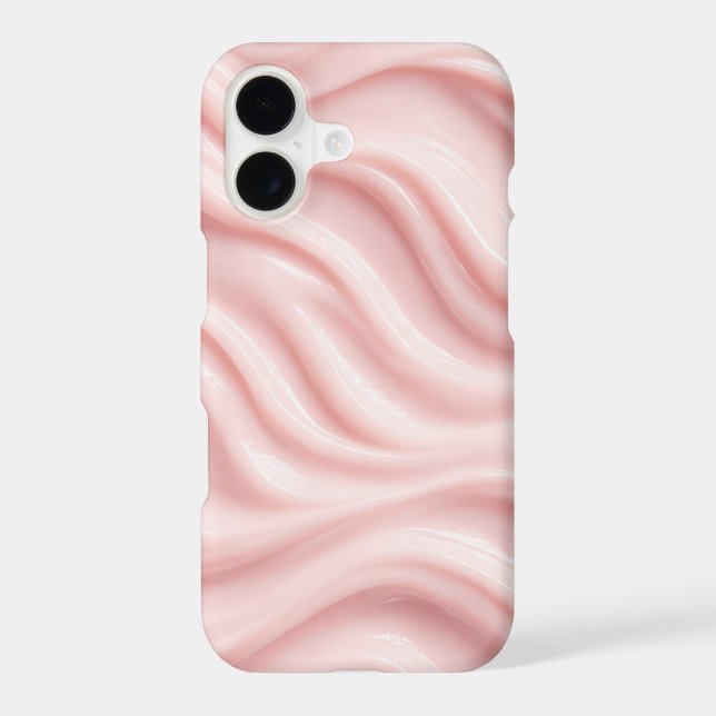 Pink Cream Abstract Design (Verso)