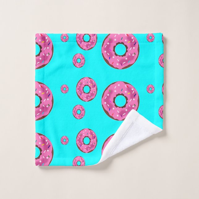 Pink cream donuts wash cloth (Wash Cloth)