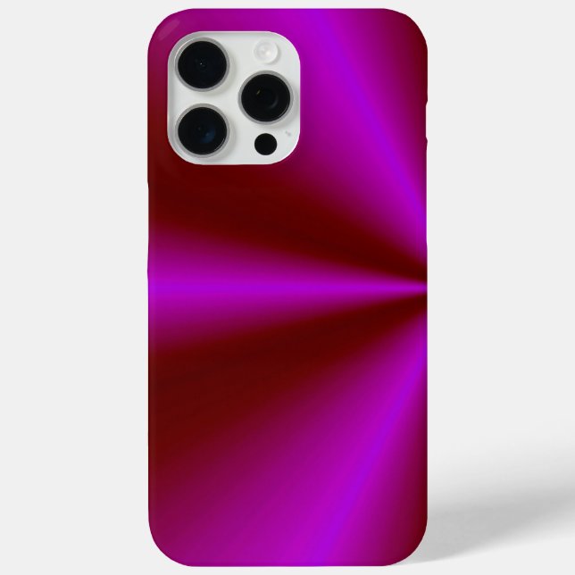 Pink Crimson Red Rainbow Case-Mate iPhone Case (Back)