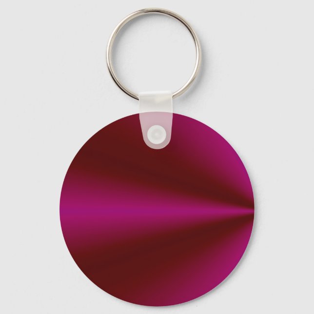 Pink Crimson Red Rainbow Keychain (Front)