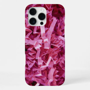 Pink Crinkled Shredded Paper Photograph iPhone 16 Pro Max Case