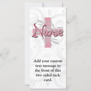 Pink Cross/Swirl Nurse