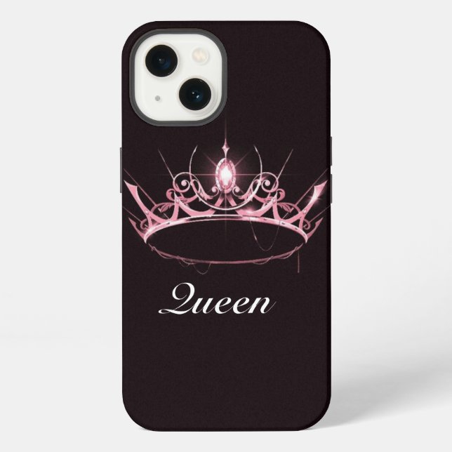 Pink crown Case-Mate iPhone Case (Back)