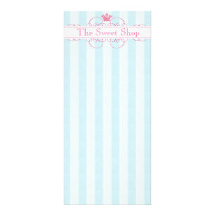 Pink Crown Sweet Shop Rack Cards