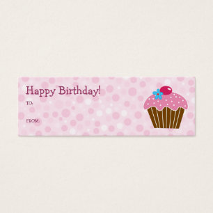 Pink Cupcake Gift Card