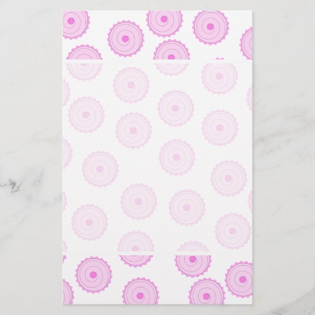 Pink Cupcake Pattern. (Front)