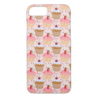 Pink Cupcake Pattern