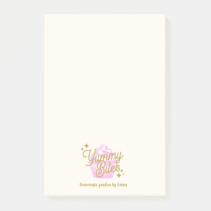 Pink Cupcake Post-it Notes