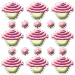 Pink Cupcakes Birthday 