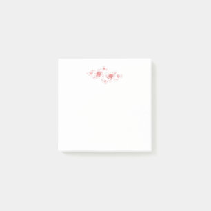 PINK CURLS POST-IT NOTES