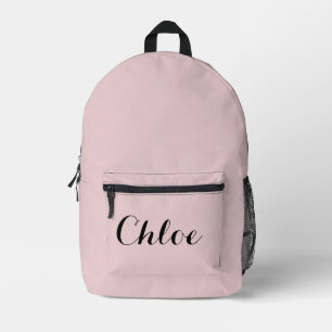 PINK CUSTOM NAME BACKPACK
