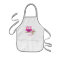 Pink Cute Owl Personalized Kids Apron