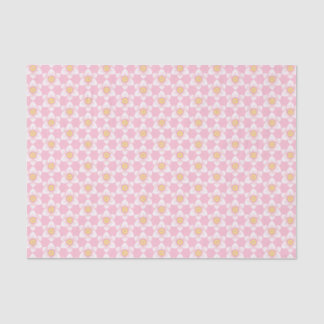 Pink Daffodil Spring Tissue Paper