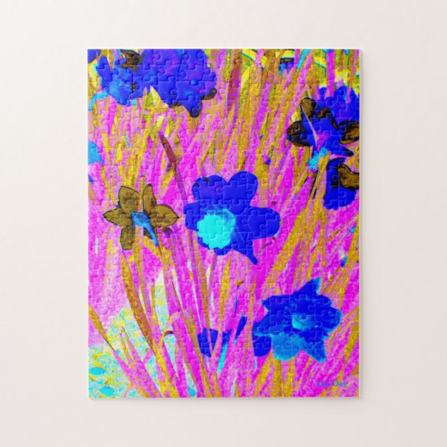 'Pink Daffodils' Jigsaw Puzzle (Vertical)