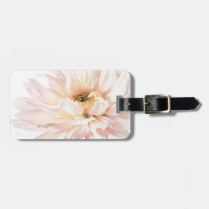Pink Dahlia Artwork - Keywords: dahlia; beautiful; Luggage Tag