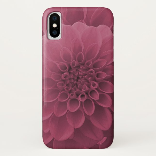 Pink Dahlia Case-Mate iPhone Case (Back)