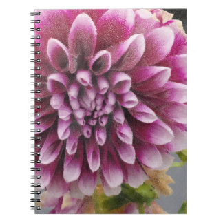 Pink Dahlia Notebook