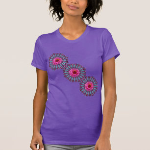 Pink Daises in Crystal Light T-Shirt