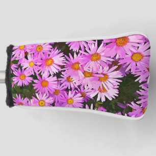 PINK DAISIES GOLF HEAD COVER